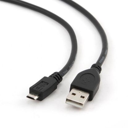  Зображення Кабель Cablexpert USB 2.0 - MicroUSB 5pin (CCP-mUSB2-AMBM-0.3M) A-папа/Micro B-папа, 0.3м ) 