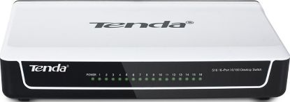  Зображення Комутатор TENDA S16 16xFE, Некерований 