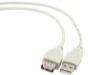  Зображення Кабель USB (AM/AF) 0,75m Cablexpert (CC-USB2-AMAF-75CM/300) 