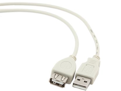  Зображення Кабель USB (AM/AF) 0,75m Cablexpert (CC-USB2-AMAF-75CM/300) 