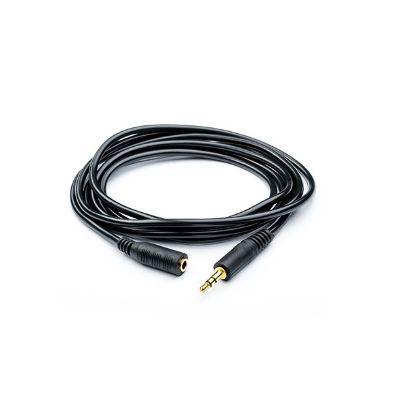  Зображення Аудіо-кабель 3,5mm/3,5mm (подовжувач) Atcom (16849), 5.0m Black 