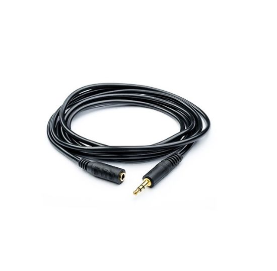  Зображення Аудіо-кабель 3,5mm/3,5mm (подовжувач) Atcom (16849), 5.0m Black 