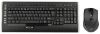  Зображення Комплект (клавіатура, мишка) бездротовий A4Tech 9300F Black USB 