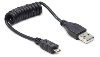  Зображення Кабель Cablexpert USB 2.0 - MicroUSB 5pin (CC-mUSB2C-AMBM-0.6M) A-вилка/ Micro B-вилка, 0.6 м, чорний) 