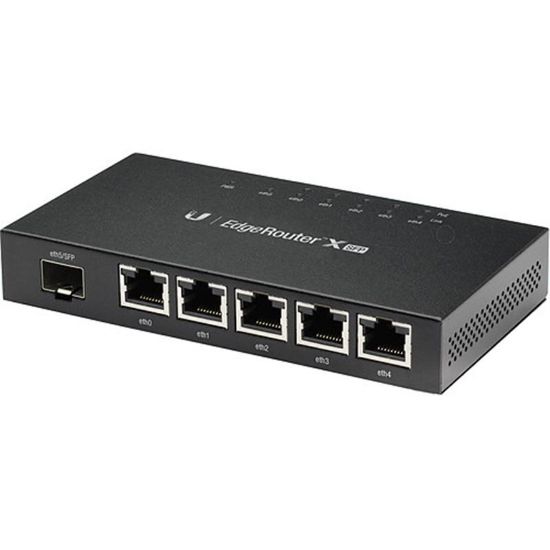  Зображення NET ROUTER 1000M 5PORT 1SFP/ER-X-SFP UBIQUITI 