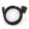  Зображення Кабель HDMI to DVI (18+1) 0,5m Cablexpert V1.3/19pin (CC-HDMI-DVI-0.5M) 