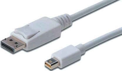 Зображення Кабель ASSMANN MiniDisplayPort to DisplayPort (AM/AM) 1.0м, білий 