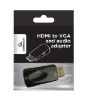  Зображення Переходник Cablexpert A-HDMI-VGA-02 с цифрового HDMI сигнала - в VGA 