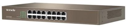  Зображення Комутатор TENDA TEF1016D 16xFE, Некерований 