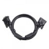  Зображення Кабель монитора 1.8м DVI-DVI Cablexpert (CC-DVI2-BK-6) 24/24pin 2-мя феритами 