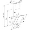  Зображення Витяжка кухонна Pyramida NR-MV 50 M WH 