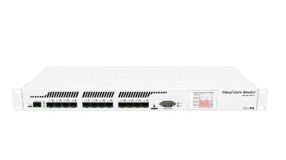  Зображення NET ROUTER 12PORT SFP/1SFP+ CCR1016-12S-1S+ MIKROTIK 