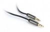  Зображення Аудіо-кабель 3,5mm/3,5mm (пальчик-пальчик) Cablexpert (CCAP-444-0.75M), 0.75m Black 