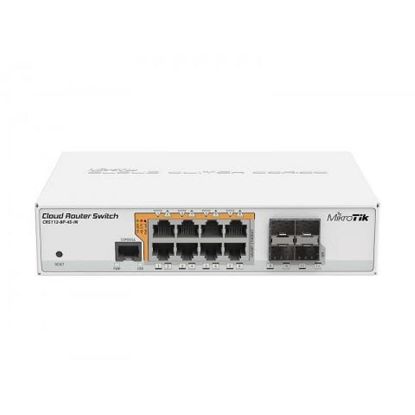  Зображення Комутатор MikroTik Cloud Router Switch 112-8P-4S-IN 