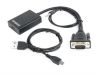  Зображення Адаптер VGA - HDMI, Cablexpert (A-VGA-HDMI-01) зі звуком 
