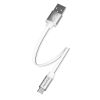  Зображення Кабель 0,25m USB 2.0 AM/Type-C ColorWay, White 
