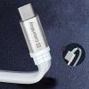  Зображення Кабель 0,25m USB 2.0 AM/Type-C ColorWay, White 