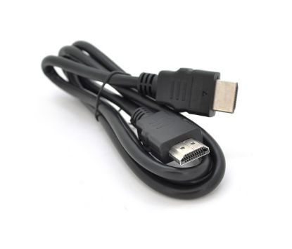  Зображення Кабель Merlion HDMI - HDMI V 1.4, (M/M), 1 м, Black (YT-HDMI(M)/(M)HSP-1m/22426) пакет 